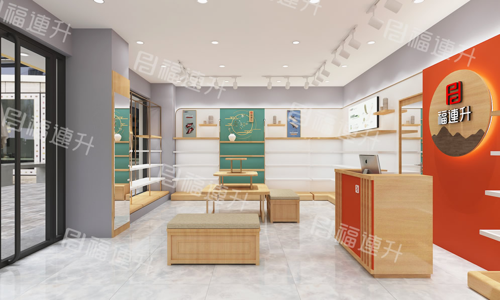 福連升健康舒適休閑鞋、老北京布鞋店面效果圖5