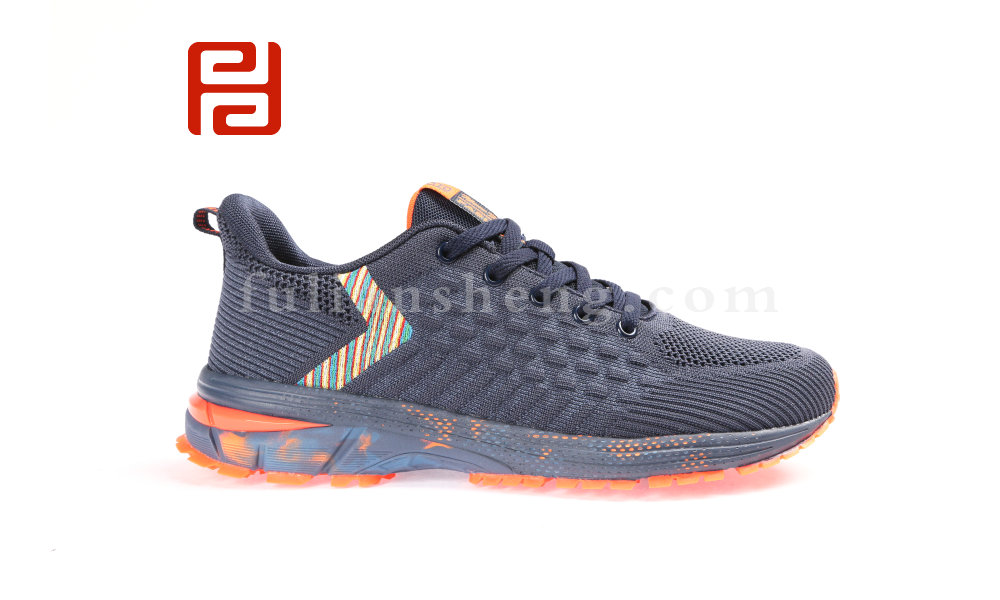 福連升春男士系帶飛織透氣運(yùn)動(dòng)馬拉松休閑鞋老北京布鞋圖片