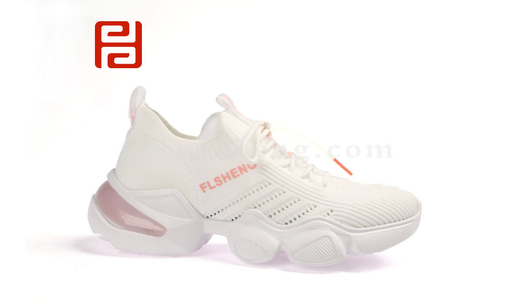 福連升時(shí)尚運(yùn)動(dòng)女鞋馬蹄跟老爹鞋女百搭透氣彈力襪子運(yùn)動(dòng)鞋圖片