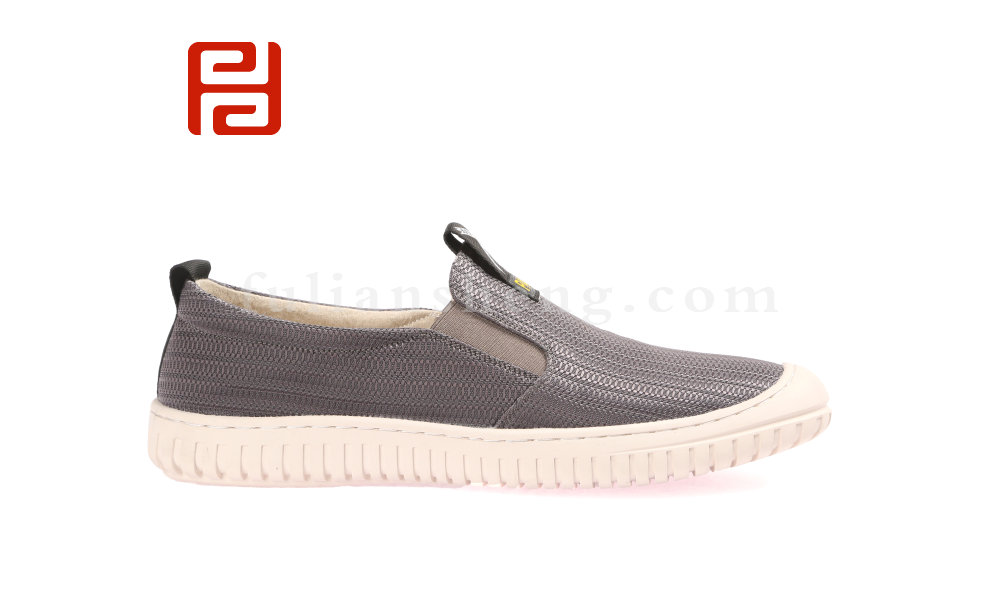 福連升動感春季男士老北京布鞋青年棉麻懶人鞋一腳蹬圖片