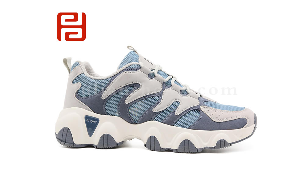 福連升夏季新款男士塑膠發(fā)泡時尚運動休閑老爹鞋圖片