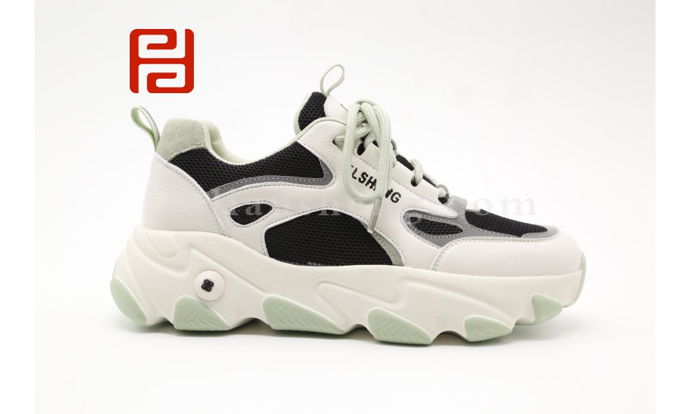 厚底增高老爹鞋女休閑百搭時(shí)尚運(yùn)動(dòng)鞋棉麻透氣青年鞋圖片