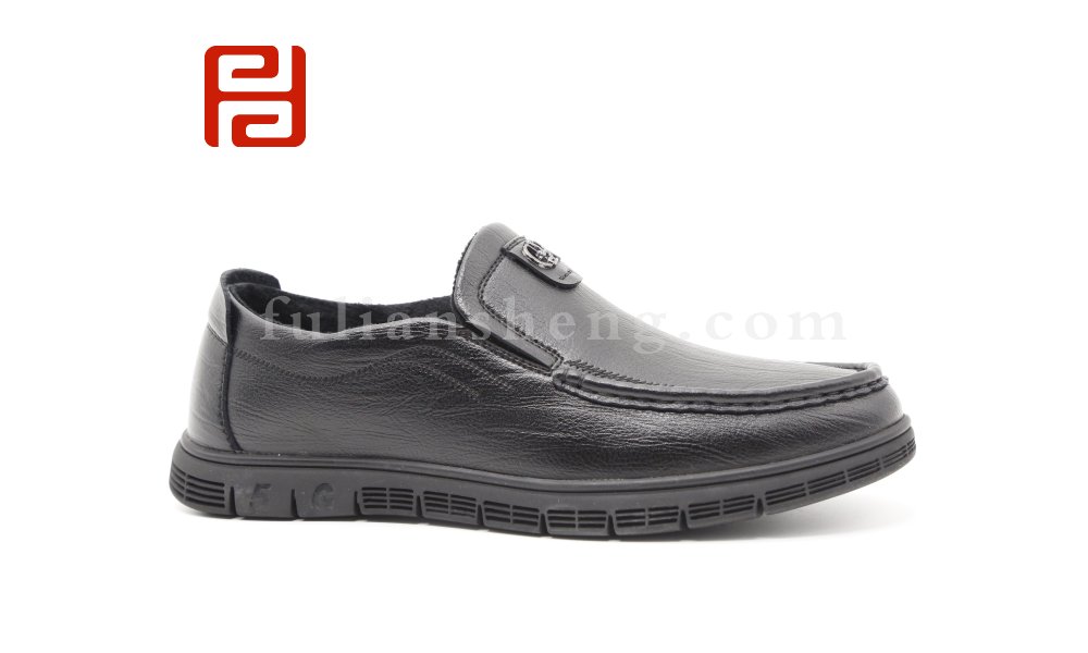 福連升品牌2020冬季新款男一腳蹬商務(wù)休閑鞋圖片