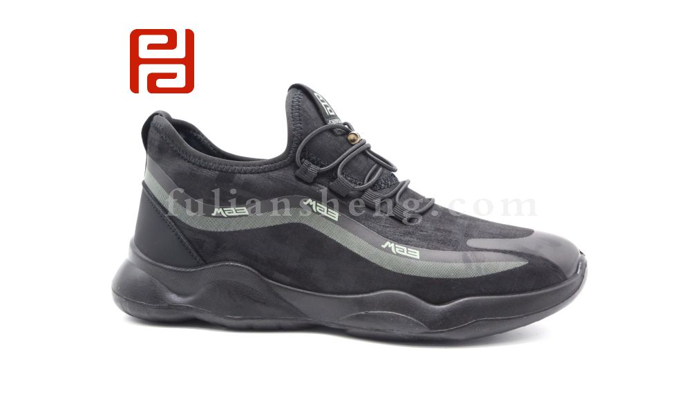 福連升時(shí)尚休閑運(yùn)動(dòng)男鞋輕便中年加絨保暖男鞋圖片