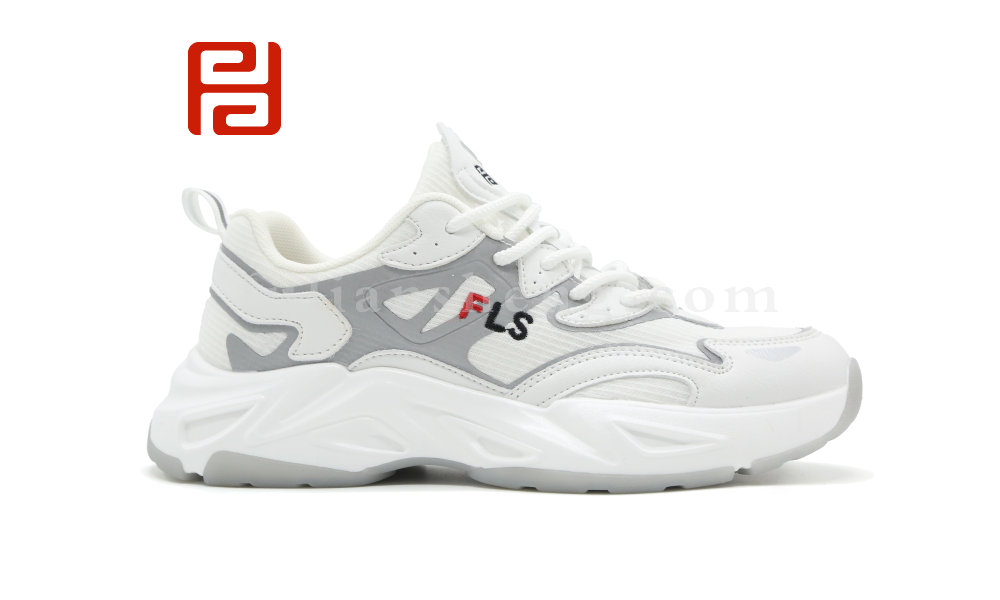 福連升秋季休閑運動鞋女鞋單鞋超纖面料橡塑發(fā)泡鞋底