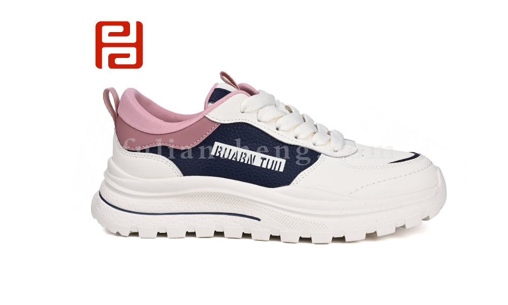 福連升春秋女鞋輕便單鞋皮面復(fù)古超輕休閑鞋