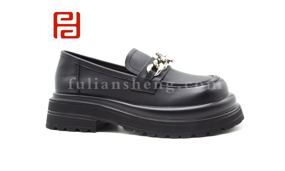 福連升春秋女鞋甜辣時(shí)尚增高樂福鞋單鞋