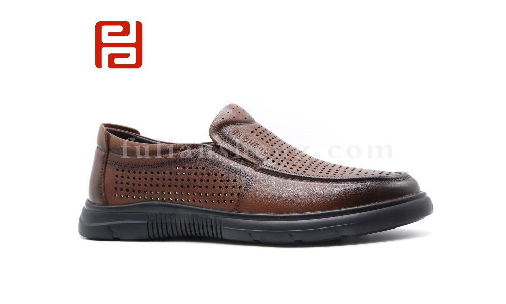 福連升夏季男鞋輕松工作商務(wù)鞋