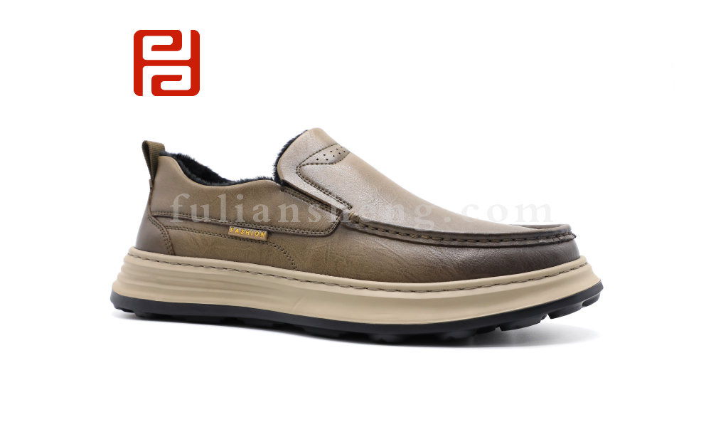 福連升冬季新款輕松工作男鞋商務(wù)休閑商務(wù)鞋