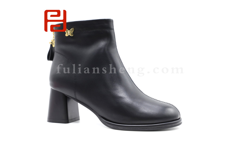 福連升冬季新款輕松工作女鞋魅力時裝鞋