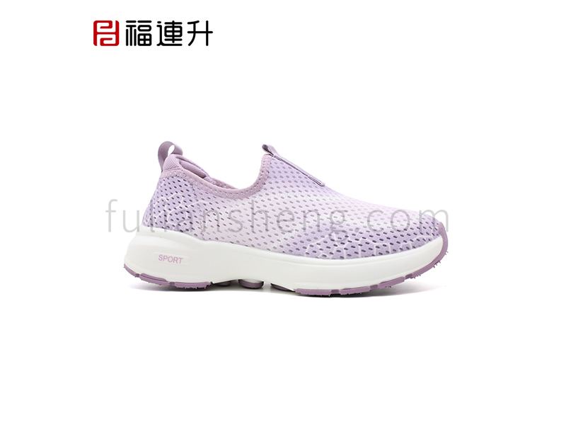 福連升夏季新款空氣彈洞洞鞋休閑運(yùn)動女鞋