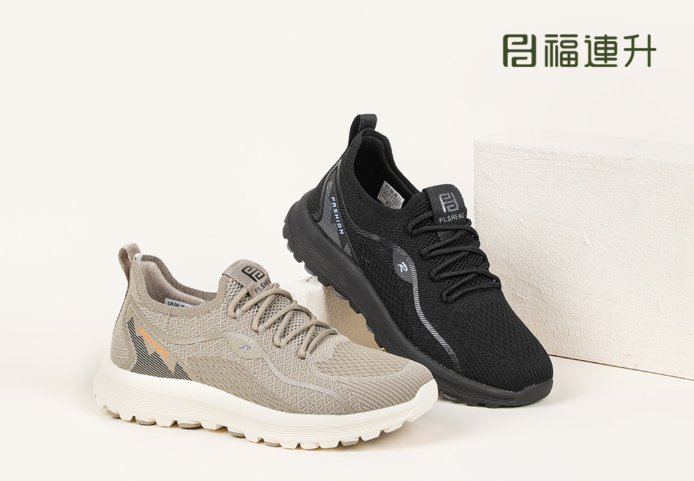 福連升春季新款休閑運(yùn)動(dòng)男鞋中年運(yùn)動(dòng)男單鞋