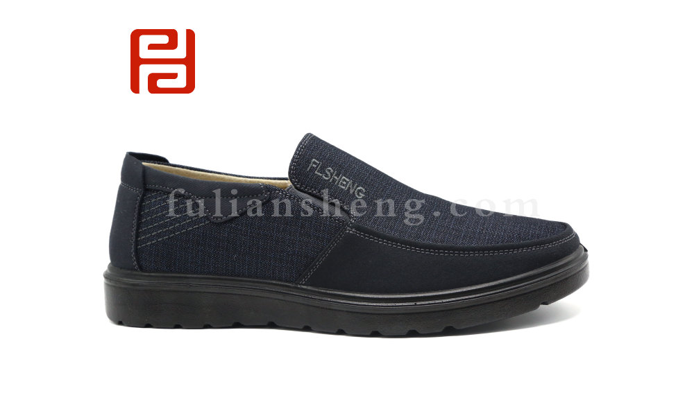 福連升老北京布鞋男春秋中老年爸爸休閑鞋寬松舒適透氣軟底單鞋圖片
