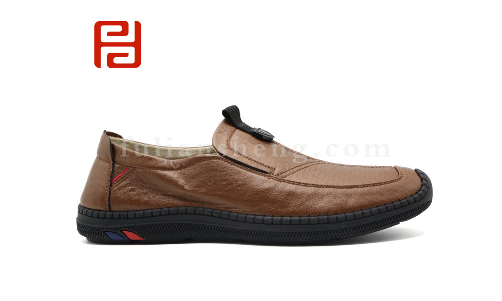 福連升健康舒適休閑鞋男英倫百搭舒適日常時尚商務(wù)鞋圖片