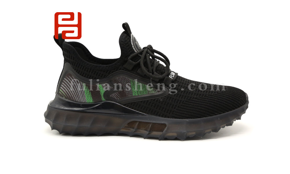 福連升男鞋飛織休閑時尚運動網(wǎng)面百搭潮鞋子圖片