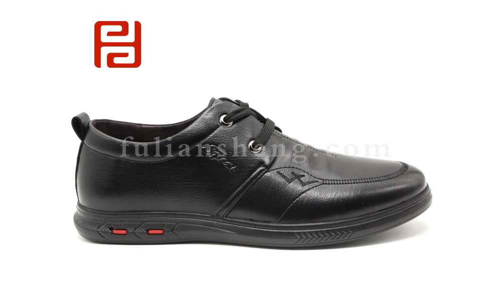 福連升休閑商務(wù)男鞋通勤正裝透氣舒適百搭英倫風工作鞋
