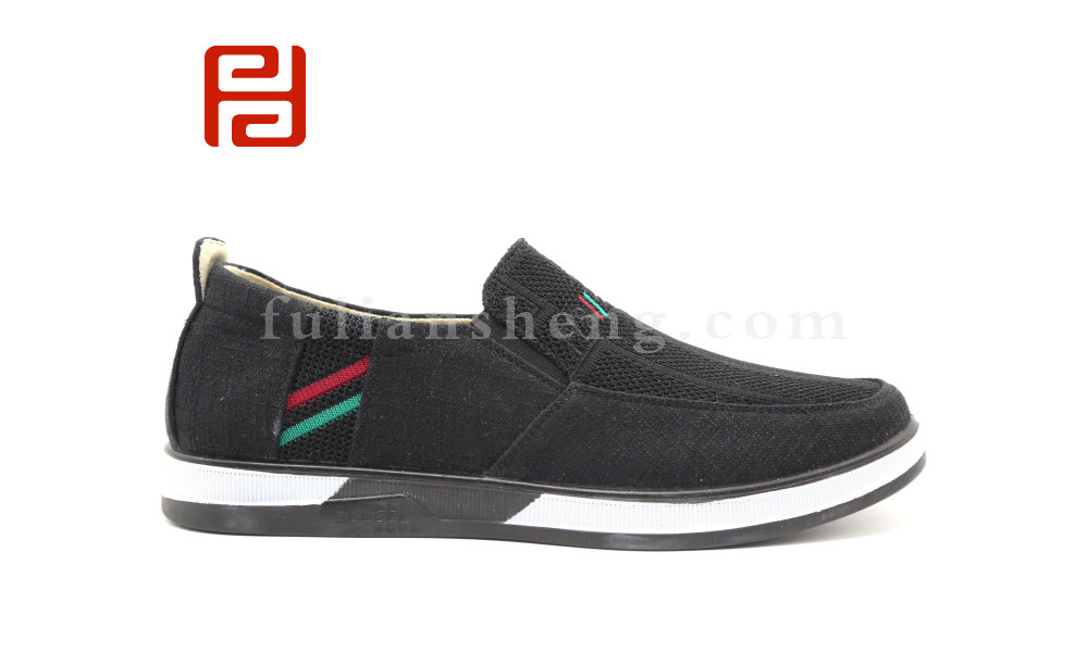 福連升布鞋男老北京百搭休閑男士鞋子一腳蹬冰絲棉麻內(nèi)里圖片