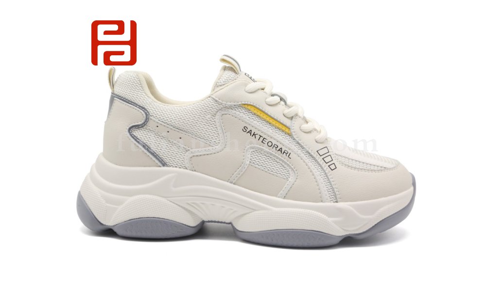 福連升秋季厚底內(nèi)增高休閑運(yùn)動(dòng)女鞋時(shí)尚運(yùn)動(dòng)老爹鞋圖片