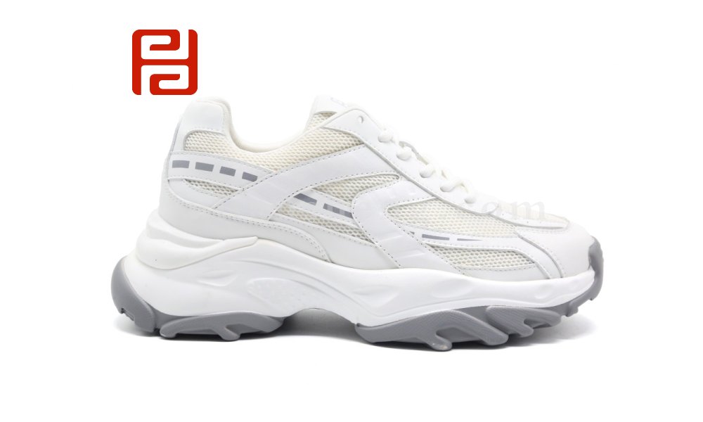 福連升時尚運動老爹鞋增高厚底長腿休閑女鞋圖片