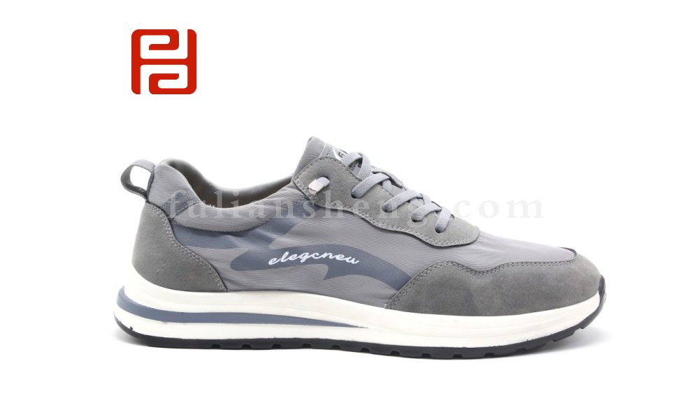 福連升休閑運(yùn)動(dòng)男單鞋簡(jiǎn)潔中老年阿甘運(yùn)動(dòng)鞋圖片