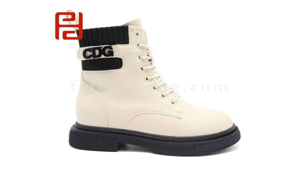 福連升休閑鞋女鞋冬季保暖舒適高幫平底短靴圖片