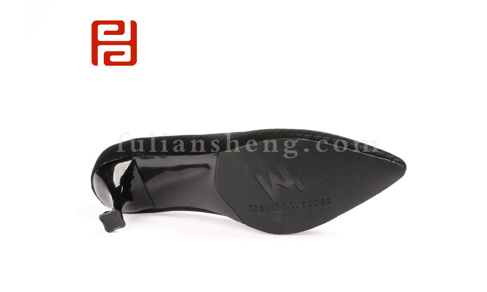 福連升時(shí)尚高跟女船鞋正裝帶鏈工作鞋休閑鞋老北京布鞋(圖3)