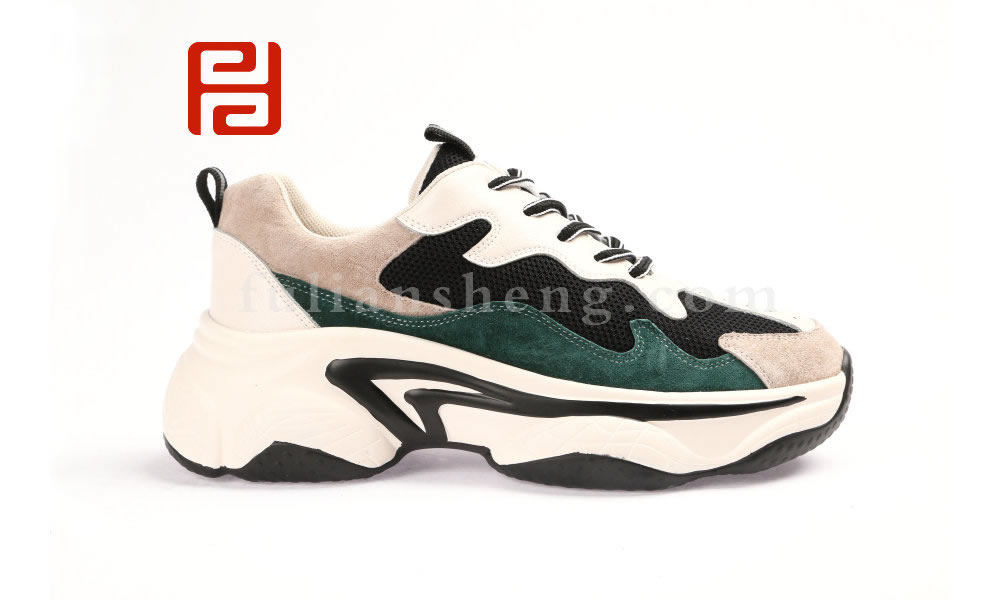 福連升2020春運(yùn)動(dòng)休閑厚底老爹鞋老北京布鞋女單鞋(圖4)