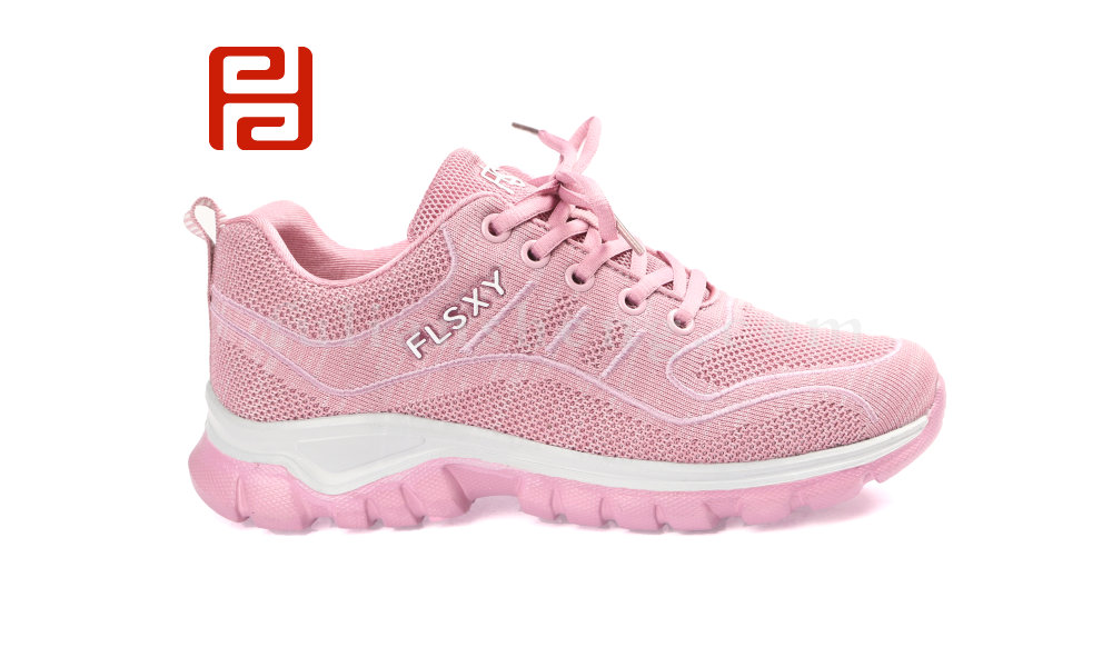 福連升春款女士輕便透氣飛織健步鞋運(yùn)動老北京布鞋(圖1)