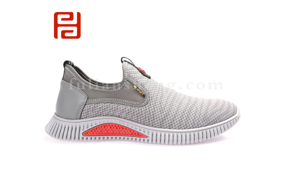 福連升春款男士透氣網(wǎng)面一腳蹬運(yùn)動防滑老北京布鞋(圖2)