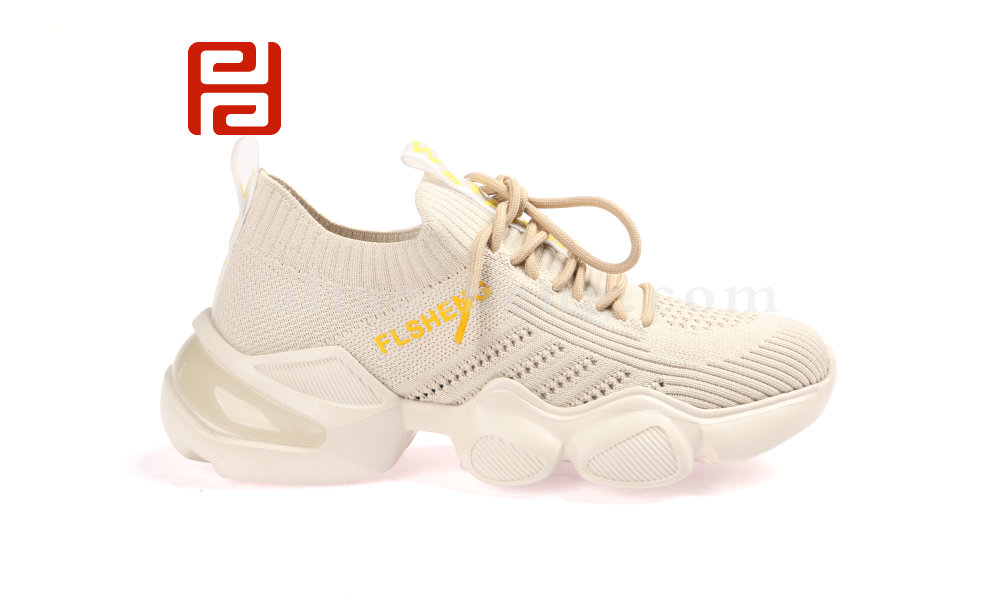 福連升時(shí)尚運(yùn)動(dòng)女鞋馬蹄跟老爹鞋女百搭透氣彈力襪子運(yùn)動(dòng)鞋(圖3)