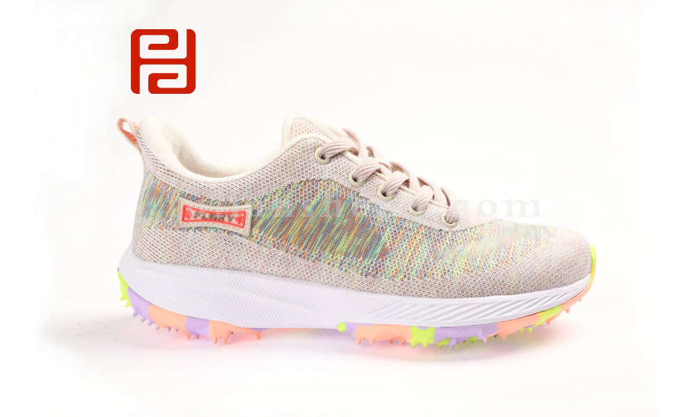 福連升炫彩女鞋時尚運動鞋軟釘?shù)浊閭H款男女春季單鞋(圖2)