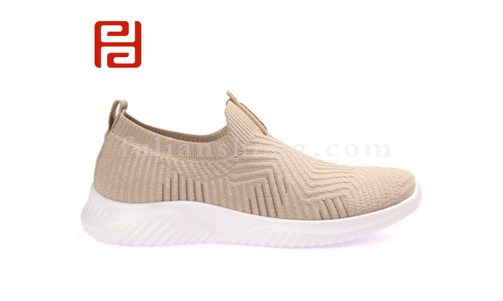 福連升男士透氣網(wǎng)面一腳蹬襪子鞋休閑單鞋運(yùn)動(dòng)鞋(圖2)