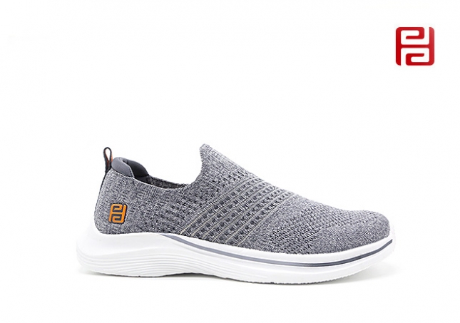 福連升春季新款舒適軟底透氣漫步鞋男鞋輕便一腳蹬健步鞋