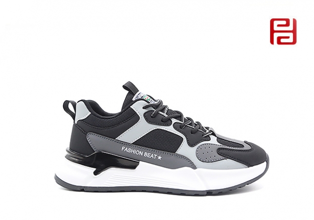 網(wǎng)紅休閑運動男鞋百搭潮牌拼色老爹鞋時尚透氣鞋子