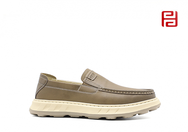 舒適休閑男鞋3D緩震鞋墊棉麻里布舒適休閑鞋