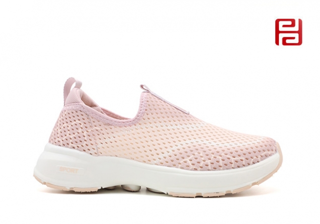 福連升夏季新款空氣彈洞洞鞋休閑運(yùn)動(dòng)女鞋