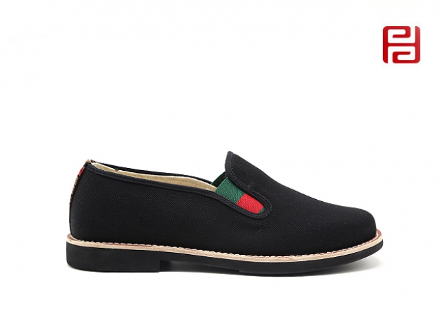 福連升老北京布鞋禮服呢橡膠發(fā)泡鞋底棉麻養(yǎng)生鞋墊男鞋